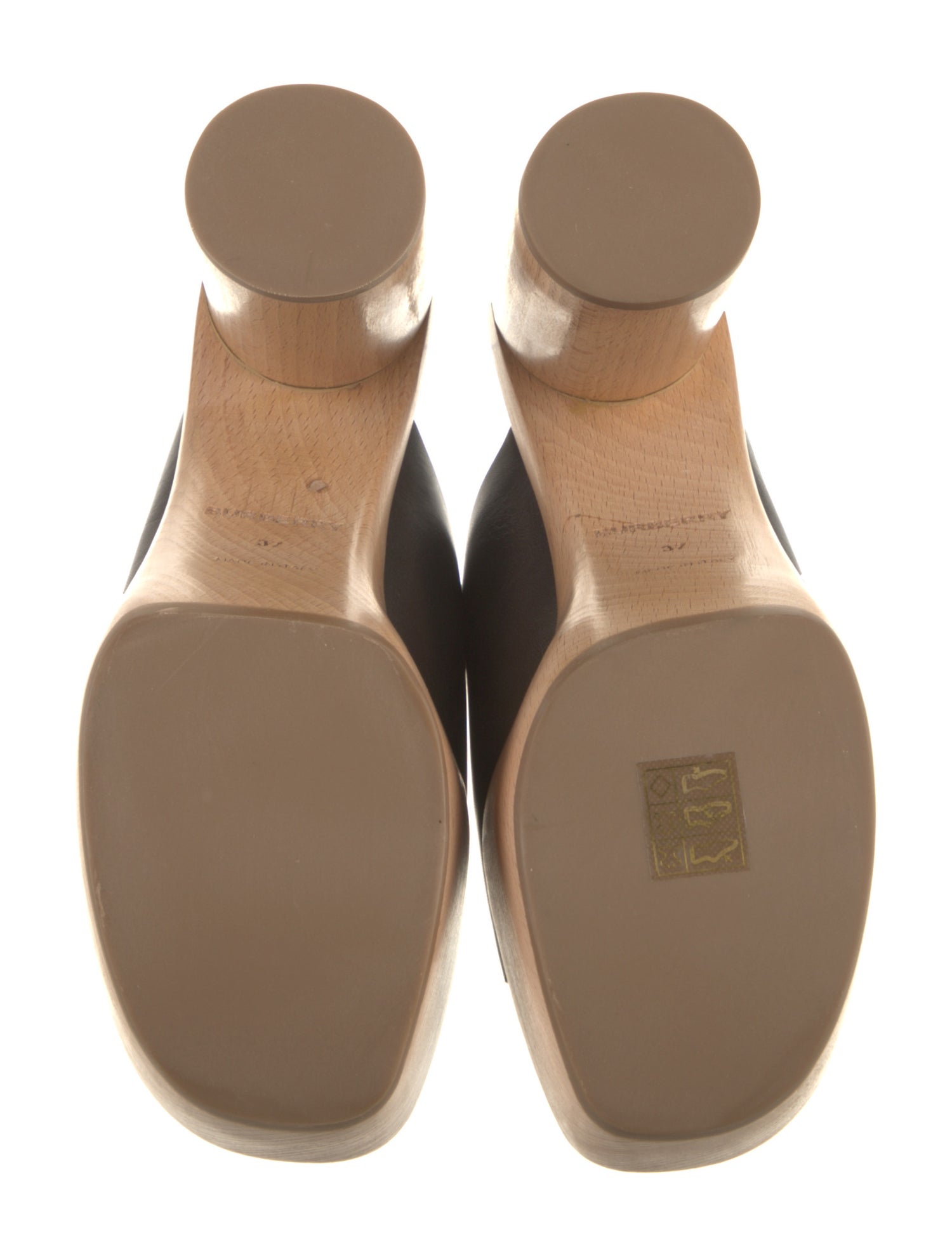 Burberry Leather Slides